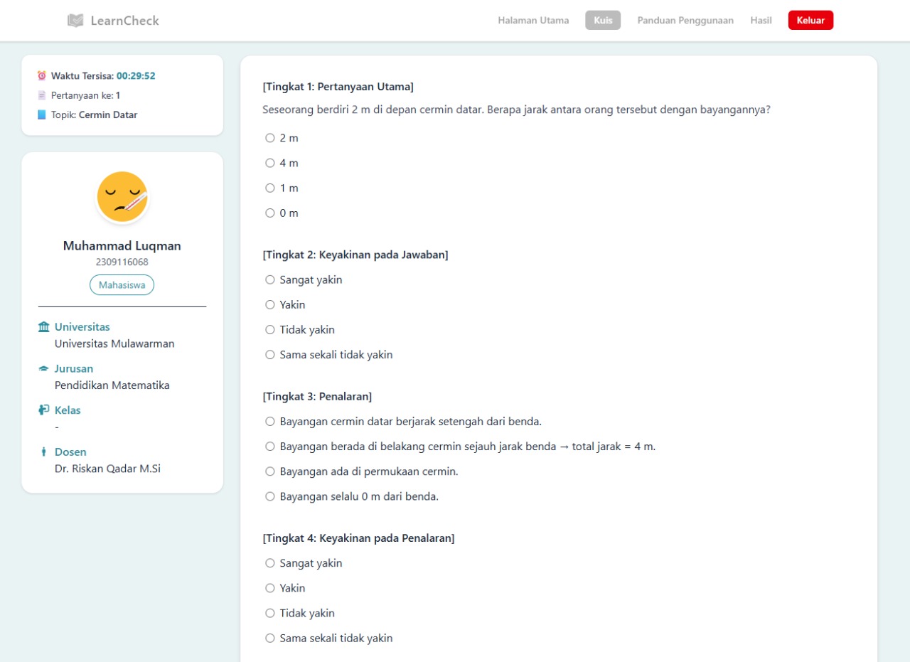 Langkah 4 - Menjawab Soal